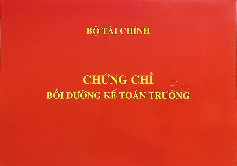 Chứng chỉ kế toán trưởng là gì? Mẫu chứng chỉ kế toán trưởng mặt sau
