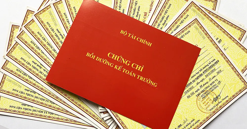 Lệ phí thi cấp chứng chỉ kế toán trưởng là bao nhiêu?