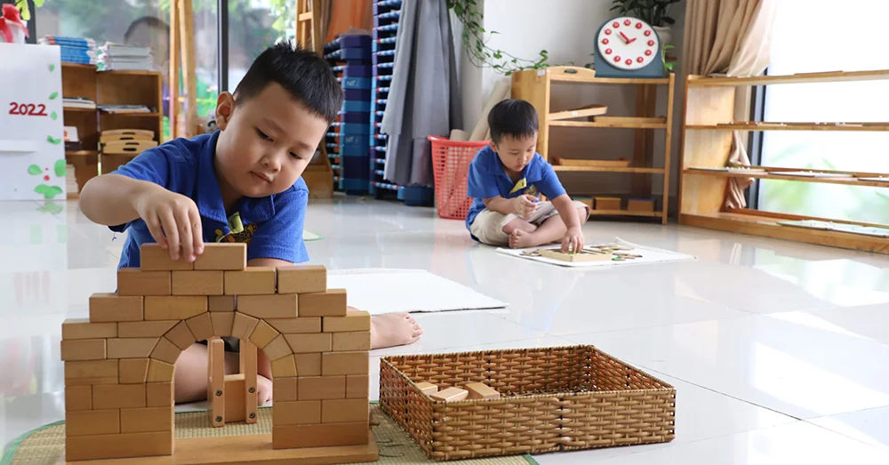 Montessori là phương pháp giáo dục lấy trẻ làm trung tâm