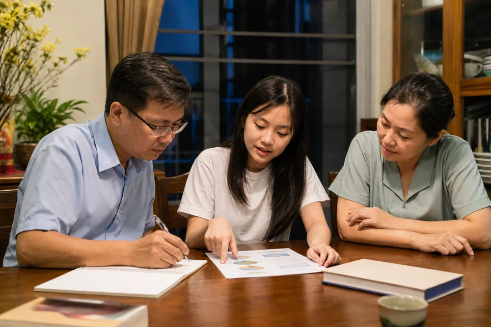 Gia đình Việt Nam cùng trao đổi bình tĩnh về lựa chọn ngành học và môi trường đại học