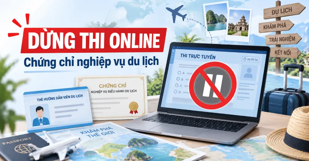 dung thi online du lich